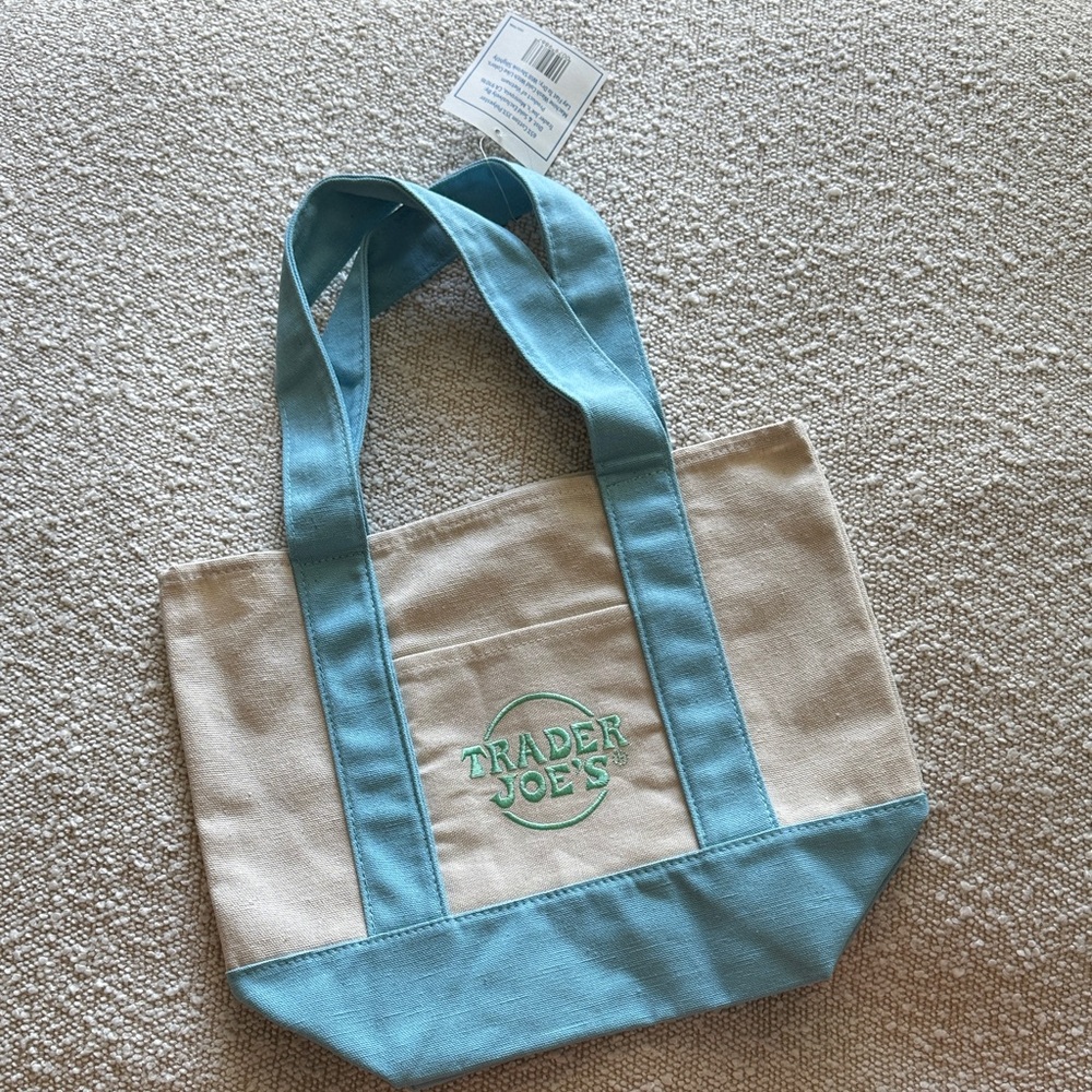 Spring Pastel Blue Mini Tote🩵